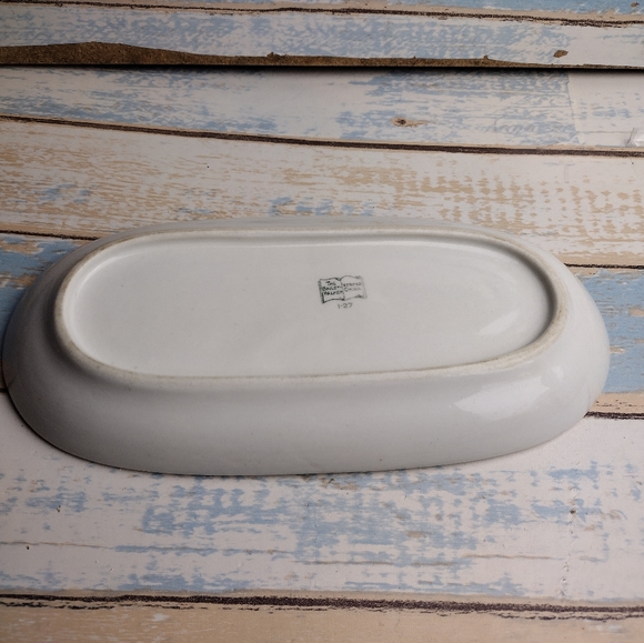 Bailey Walker China Oval Dish Hicks Tavern - Picture 8 of 9